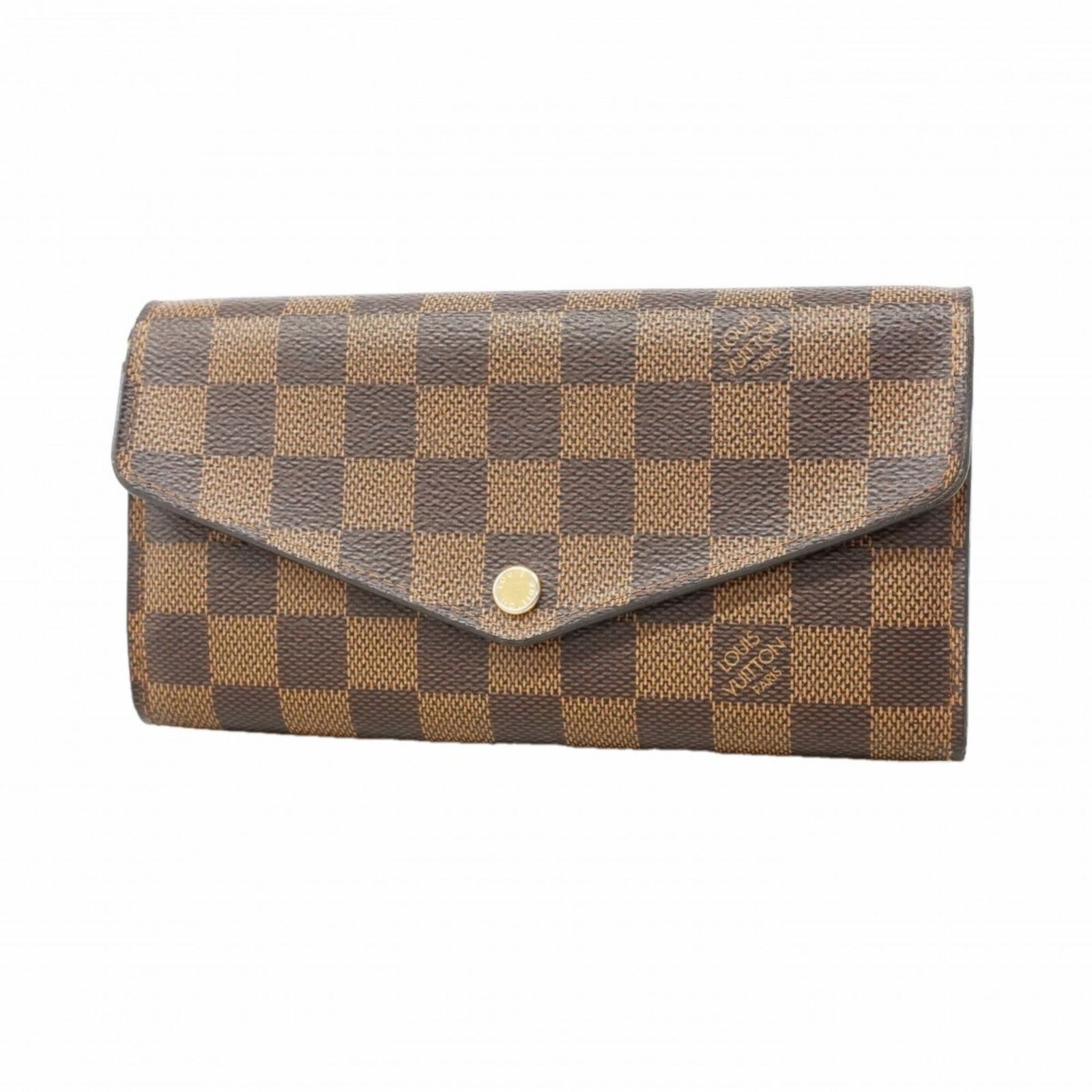 ルイ・ヴィトン(Louis Vuitton) ルイ・ヴィトン 長財布 ダミエ ポルトフォイユサラ N60114 ローズバレリーヌレディース
