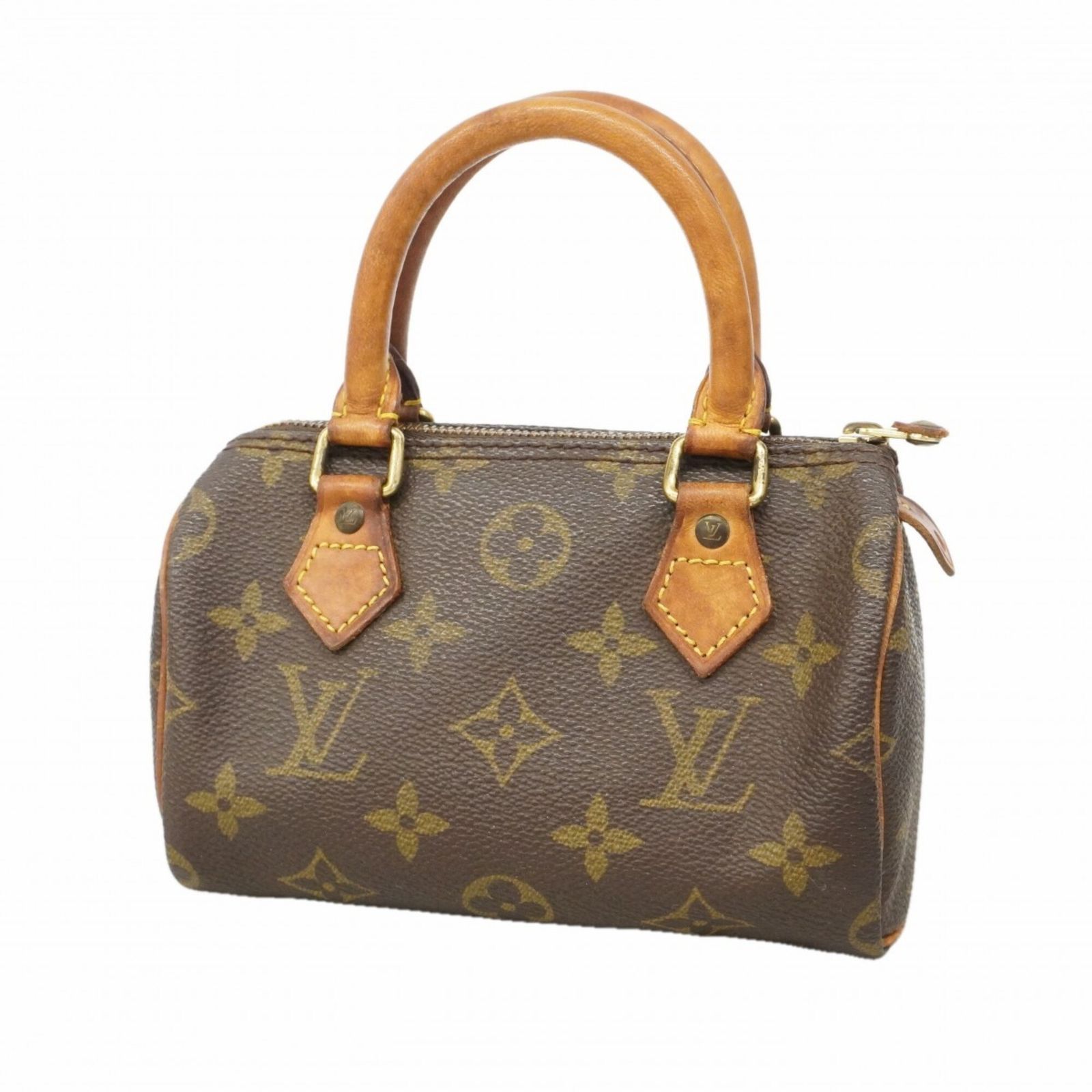 ルイ・ヴィトン(Louis Vuitton) ルイ・ヴィトン ハンドバッグ モノグラム ミニスピーディ M41534 ブラウンレディース