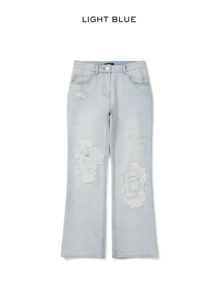 (XS) LCDC デニム DISTRESSED WASHED DENIM