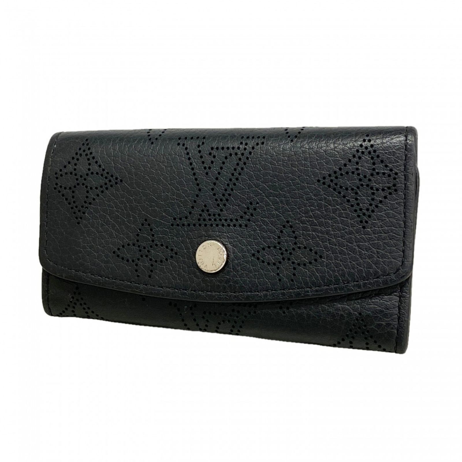 ルイ・ヴィトン(Louis Vuitton) ルイ・ヴィトン アクセサリー・キーケース マヒナ ミュルティクレ4 M64054 ノワールレディース P2985781