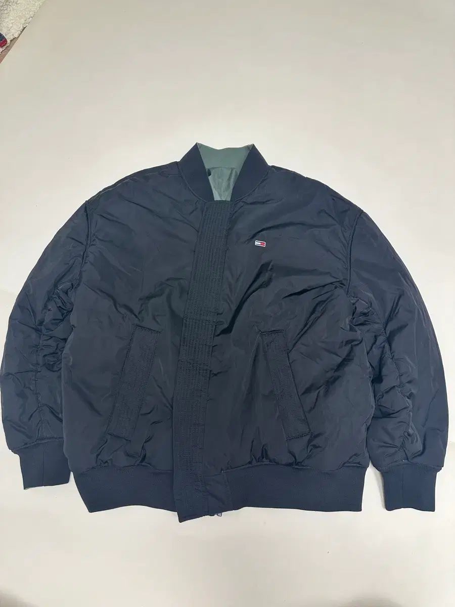 トミー ジーンズ リバーシブル MA-1ジャケット XL