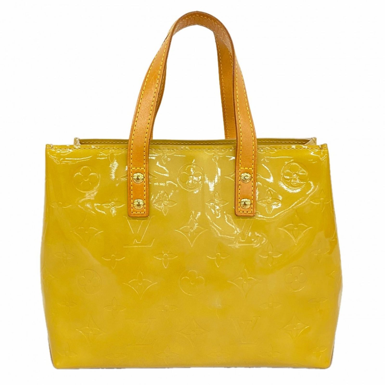 ルイ・ヴィトン(Louis Vuitton) ルイ・ヴィトン ハンドバッグ ヴェルニ リードPM M91144 ベージュレディース P2945699