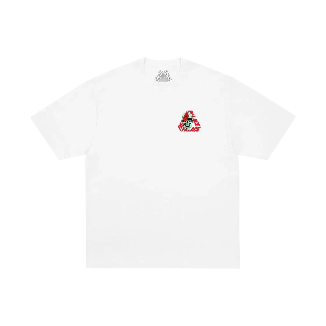 PALACE P3 スカル Tシャツ 白 - 25SS 9,501円