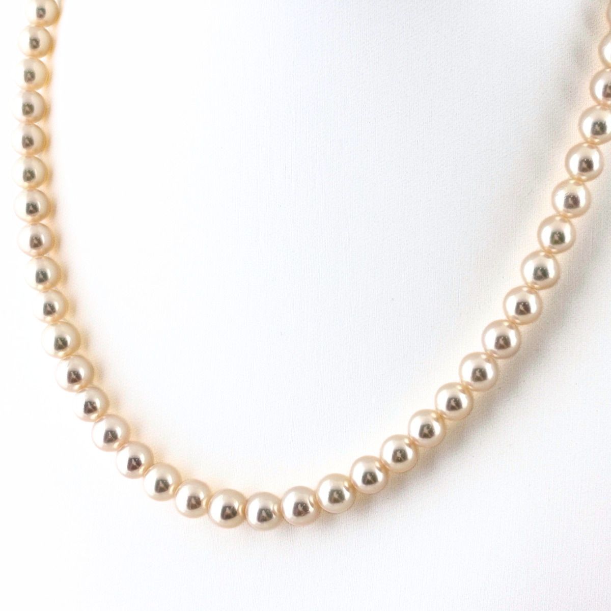 タサキ TASAKI パール ネックレス シルバー 真珠 ネックレス SV パール レディース 【中古】