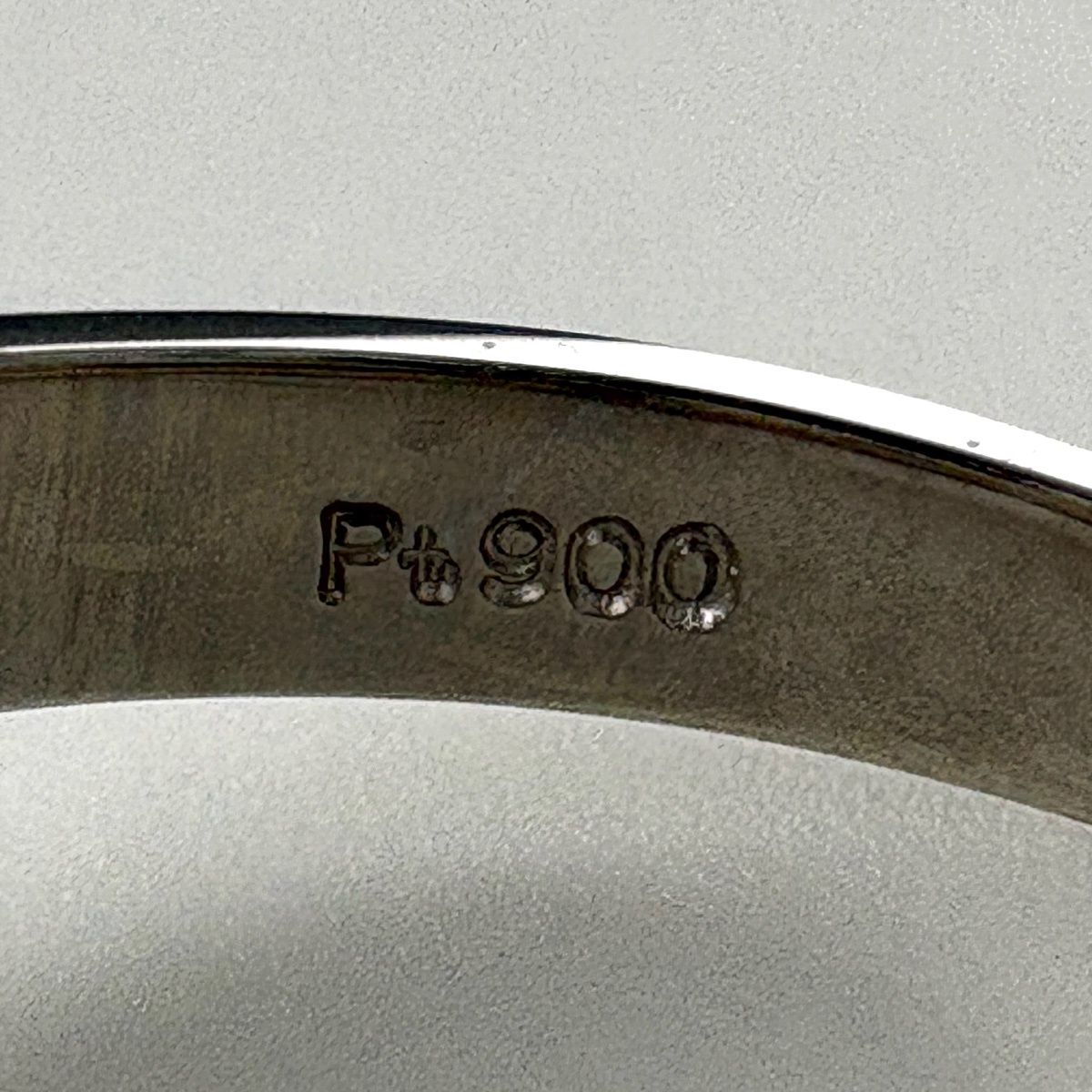 ルビー デザインリング プラチナ 指輪 メレダイヤ リング 8.5号 Pt900 