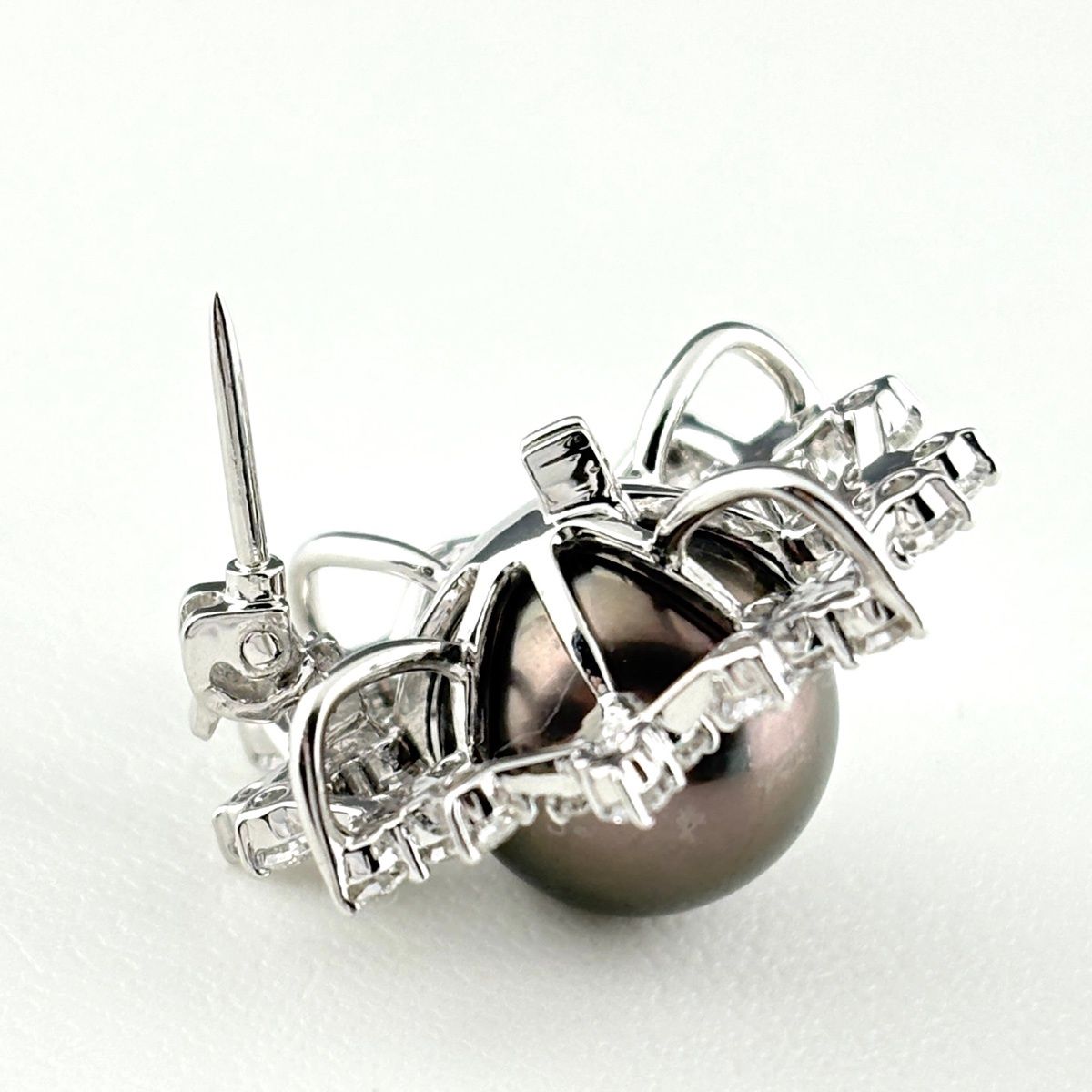 ミキモト MIKIMOTO パール ネックレス メレダイヤ ペンダント 真珠 ネックレス K18 パール ダイヤモンド レディース 【中古】 ミキモト MIKIMOTO パール ネックレス メレダイヤ ペンダント 真珠 ネックレス K18 パール ダイヤモンド レディース 【中古】