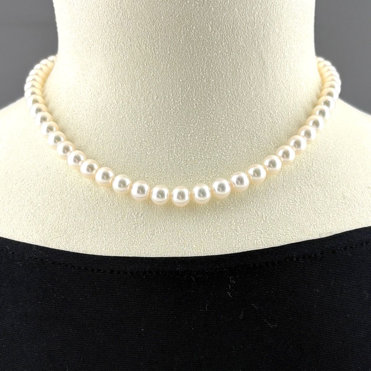 ミキモト MIKIMOTO パール ネックレス シルバー 真珠 ネックレス SV 
