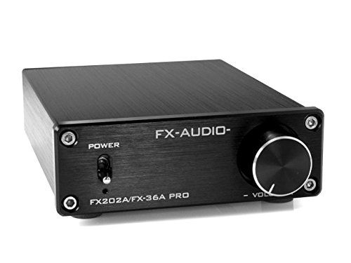FX-AUDIO- FX202A/FX-36A PRO『ブラック』TDA7492PEデジタルアンプIC搭載 ステレオパワーアンプ/ 55f2dd4d