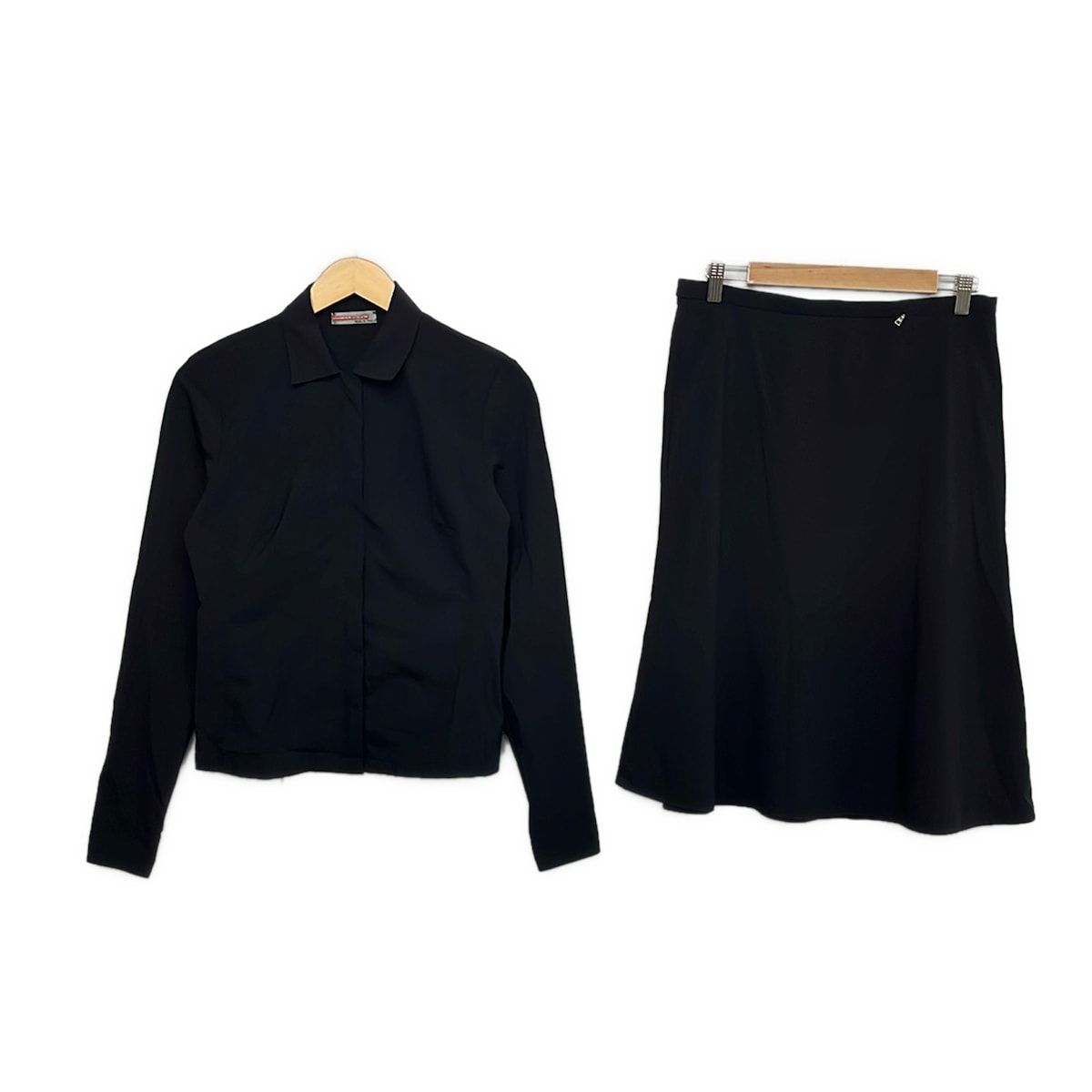 PRADA SPORT(プラダスポーツ) スカートスーツ レディース美品 - 黒