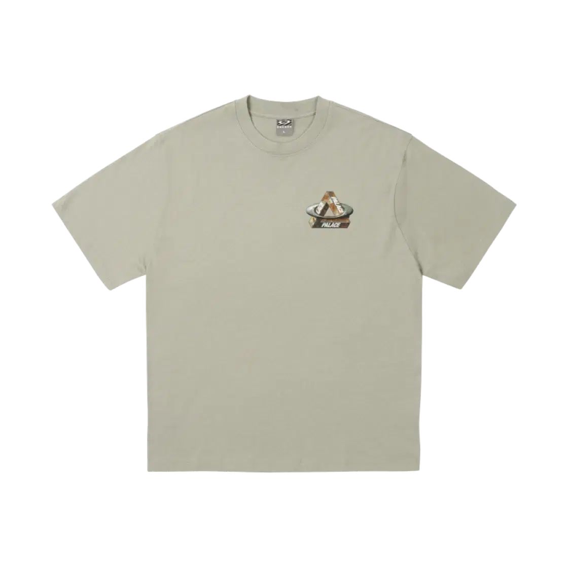 パレス x オークリー Tシャツ グレー