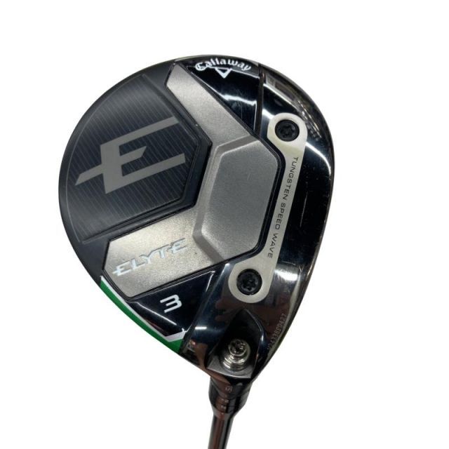 【中古】 キャロウェイ ELYTE 3W フェアウェイウッド FW 純正特注シャフト (フレックスS) メンズ 男性用 右利き 右用 Cランク ゴルフクラブ