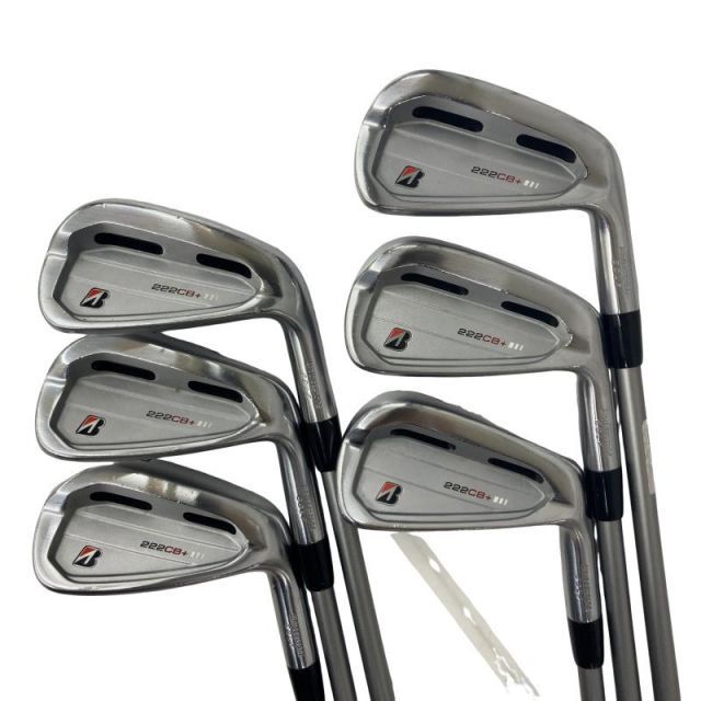【中古】 ブリヂストン BRIDGESTONE 222CB+ 6S アイアンセット IR MCI B70 (フレックスS) メンズ 男性用 右利き 右用 Cランク ゴルフクラブ