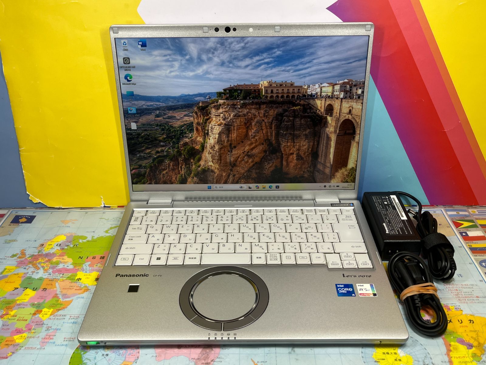 16GB・512GB 美品 CF-FV1 レッツノート 14.0型 QHD 軽量