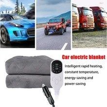12V 車載用電気毛布シートクッションスリーパーウォーマーヒーター暖かいベッドRVヒーター加熱クッション旅行用毛布カーアクセサリー