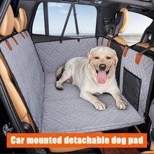 デザイン 大型ペット用後部座席エクステンダー 車後部座席プロテクター ハンモック 犬用カーシートカバー ハードボトム トラベル