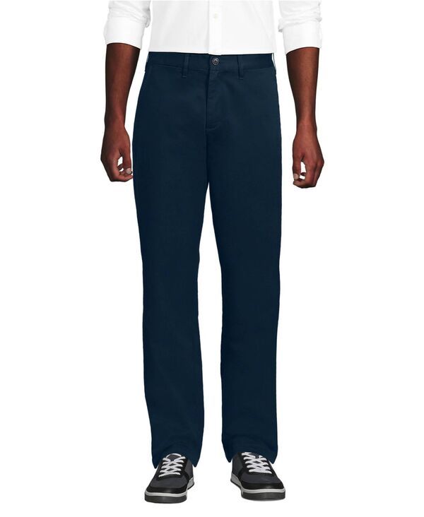 ランズエンド メンズ ボトムス カジュアルパンツ Lands End Mens Travel Kit Classic Fit Chino Pant Radiant navy ネイビー