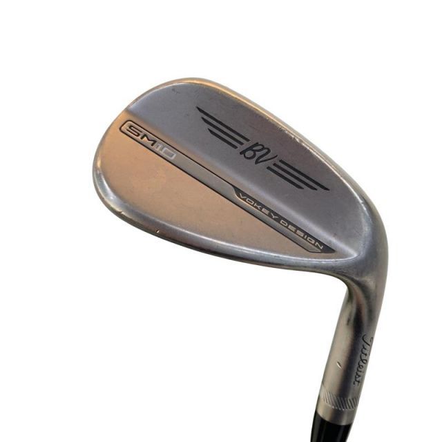 【中古】 タイトリスト VOKEY SPIN MILLED SM10 ニッケル 56°/14°F ウェッジ WG Dynamic Gold (フレックスS) メンズ 男性用 右利き 右用 Cランク ゴルフクラブ
