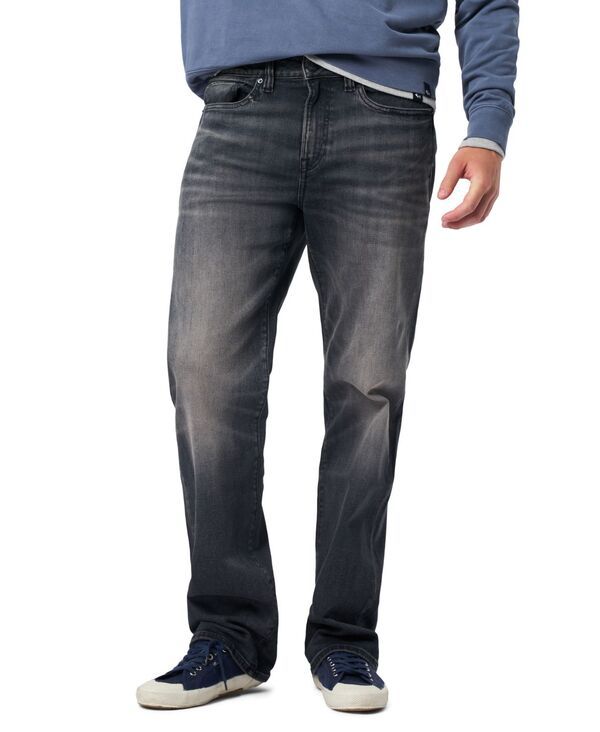 バッファロー・デイビッド・ビトン メンズ ボトムス デニムパンツ ジーンズ Buffalo David Bitton Mens Easy Fit Straight Ruffer Jeans Dark