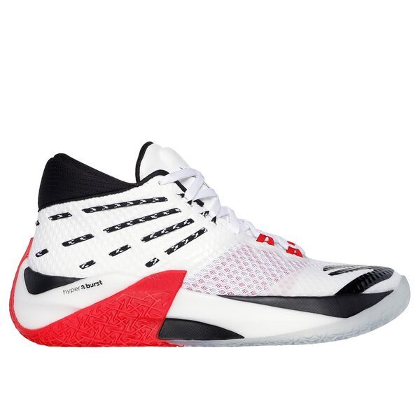スケッチャーズ メンズ シューズ スニーカー メッシュ ヒール Skechers Breathable Mesh Tpu Heel Lock High Basketball Trainers Mens