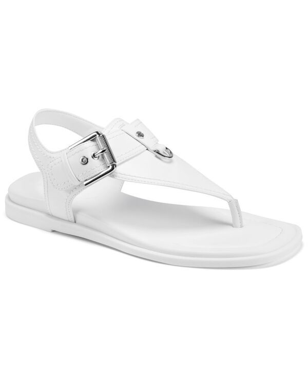 ダナ キャラン ニューヨーク レディース シューズ サンダル DKNY Womens Cassiane Thong Flat Sandals White ホワイト