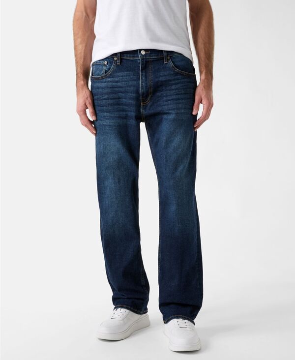 ゲス メンズ ボトムス デニムパンツ GUESS Mens Damon Relaxed Jean Blue guitar ブルー