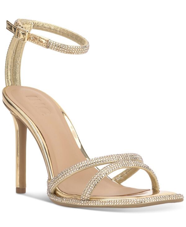 アイエヌシー インターナショナル コンセプト レディース シューズ サンダル INC International Concepts Womens Tahara Evening Sandals Gold