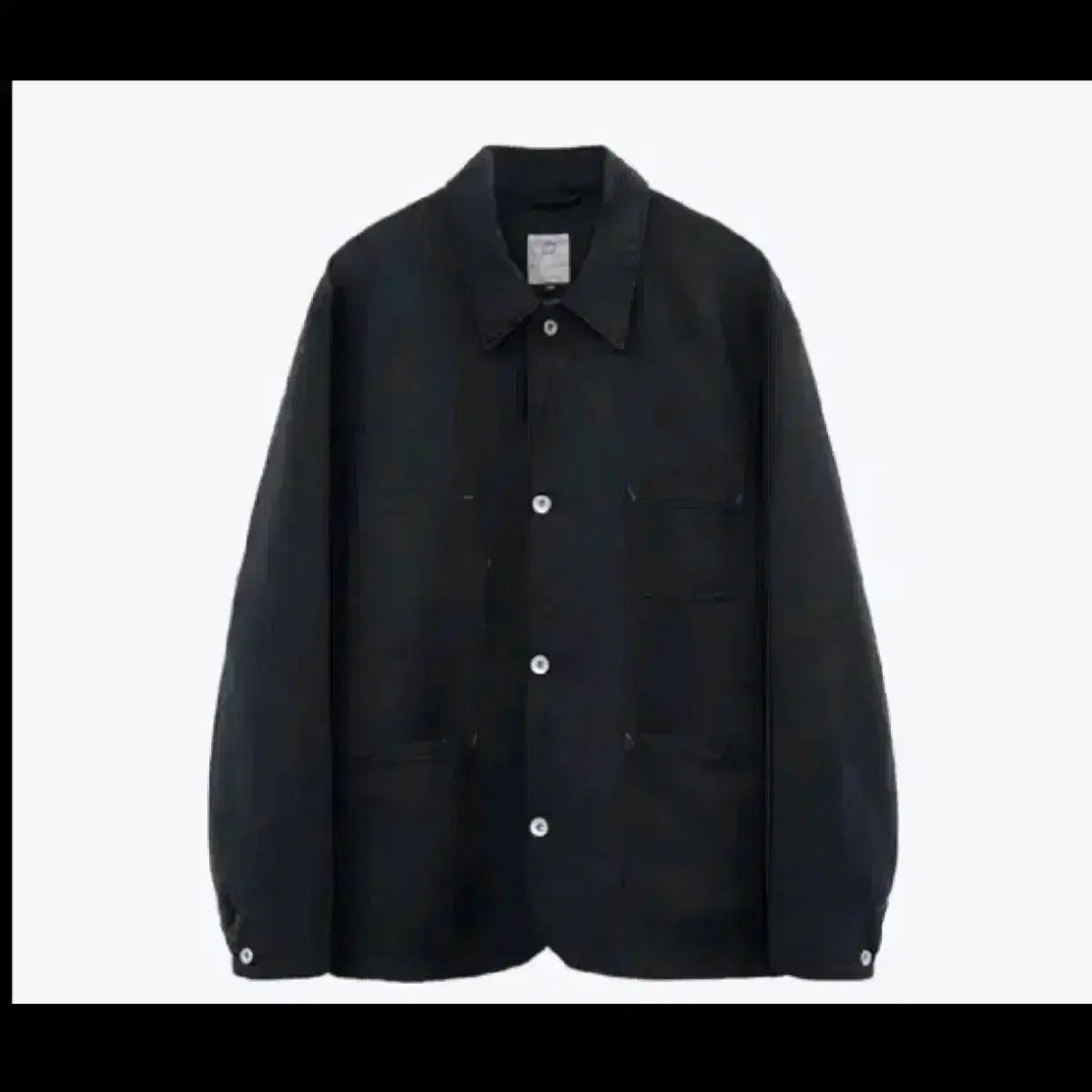 3) POLYTERU 24fw カバーオール チョア ジャケット ブラック