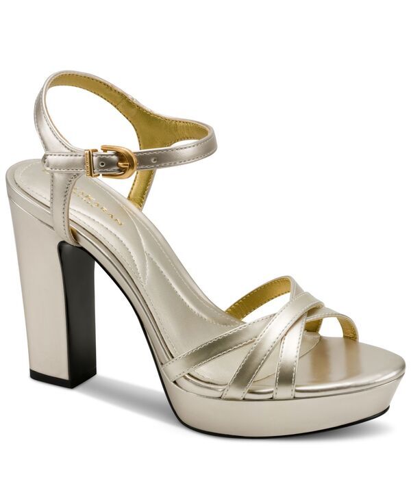 ダナ キャラン ニューヨーク レディース シューズ サンダル プラットフォーム Donna Karanew York Womenspencer Platform Dressandals White G