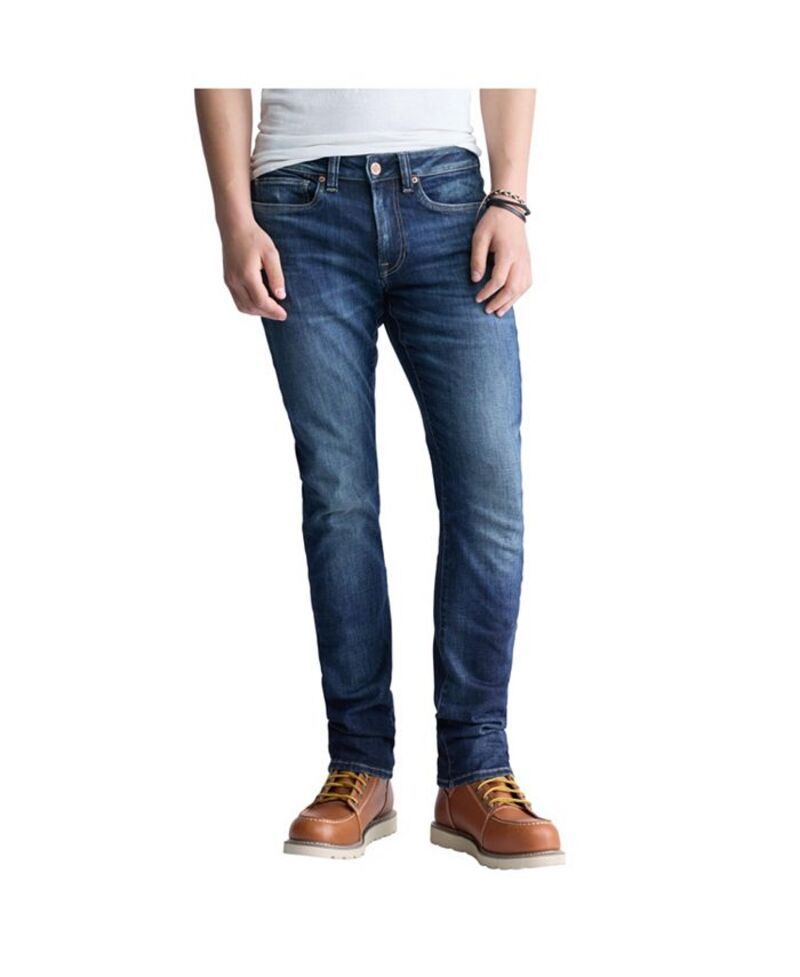 バッファロー・デイビッド・ビトン メンズ ボトムス デニムパンツ ジーンズ Buffalo David Bitton Mens Slim Whiskered Jeans Indigo インディゴ