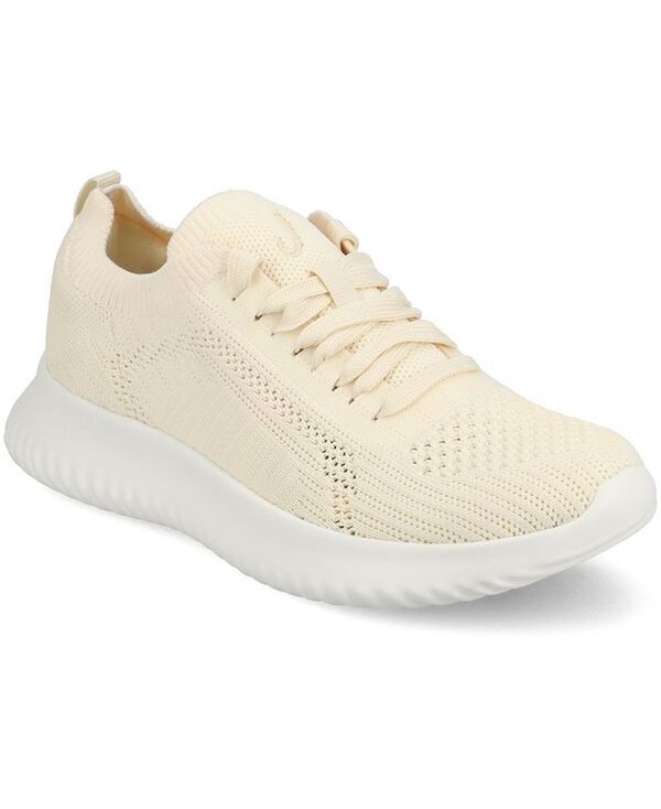 ジュルネ コレクション レディース シューズ スニーカー レース Journee Collection Womens Brena Casual LaceUp Sneakers Cream クリーム