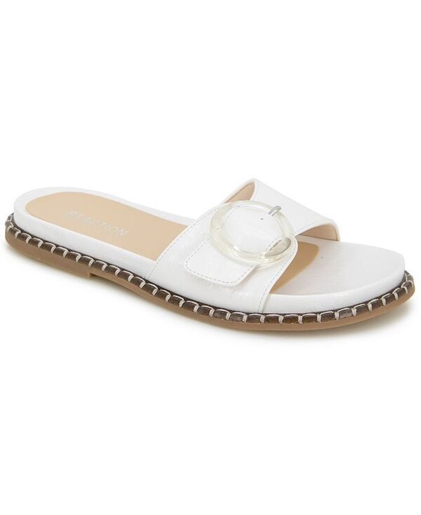 ケネスコール レディース シューズ サンダル Kenneth Cole Reaction Womens Syrena Round Toe Flat Sandals Ecru エクリュ