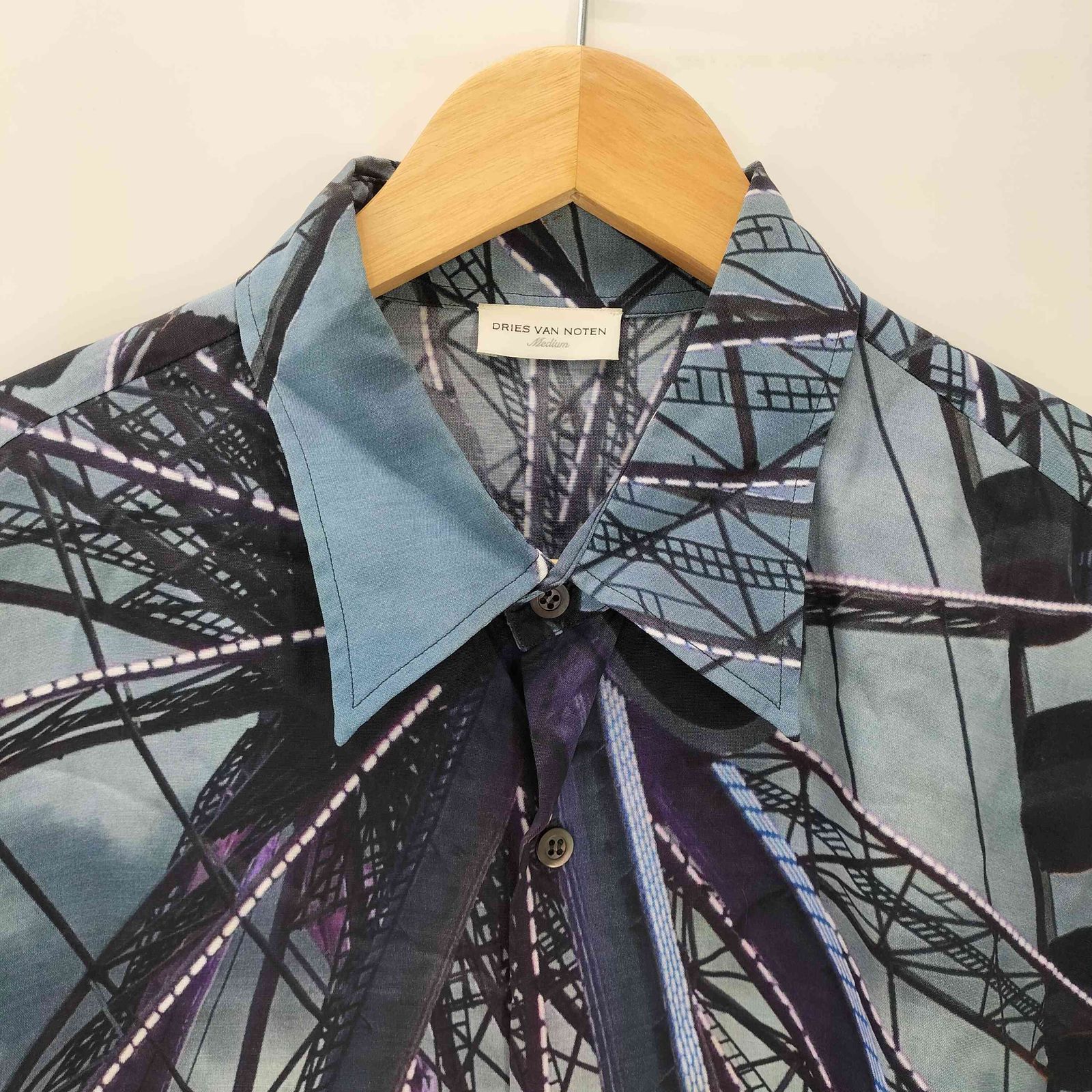 ドリスヴァンノッテン DRIES VAN NOTEN 22SS 夜景 グラフィック 
