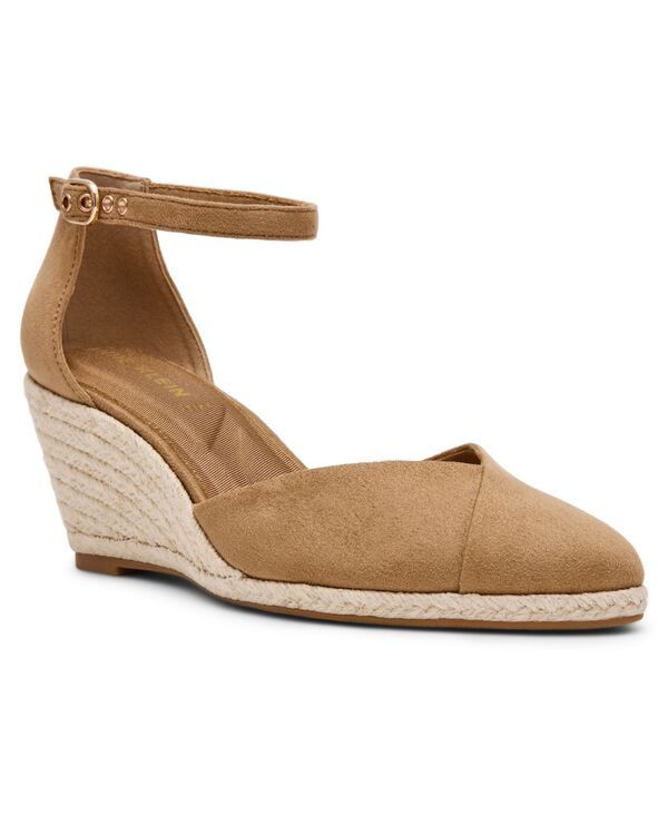 アンクライン レディース シューズ サンダル Anne Klein Womens Wilmott Closed Toe Wedgespadrillesand サンド