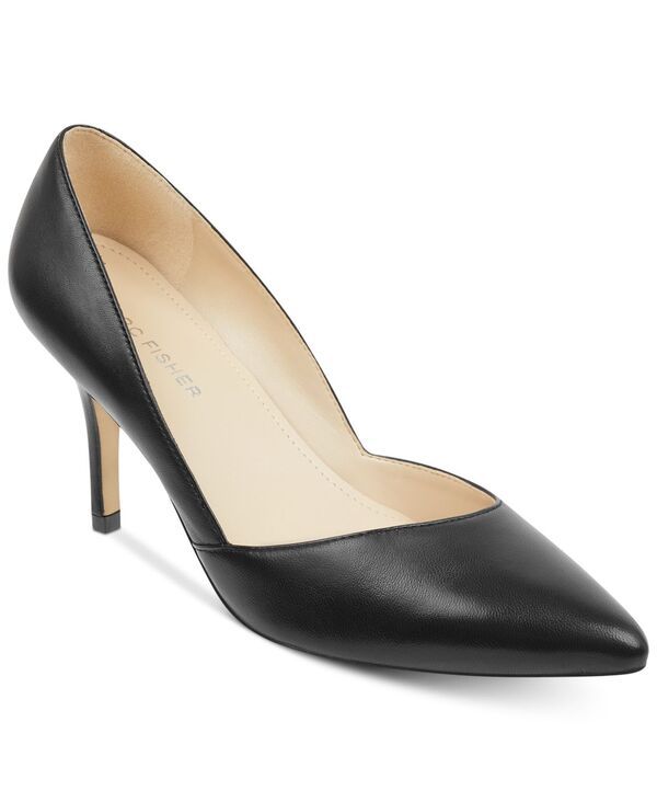 マークフィッシャー レディース シューズ パンプス Marc Fisher Womens Tuscany Slip On Stiletto Dress Pumps Black Leather ブラック