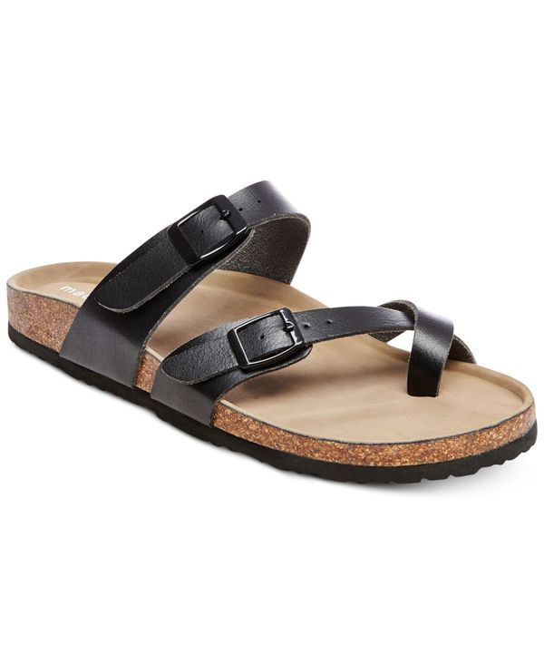 マッデンガール レディース シューズ サンダル Madden Girl Bryceee Footbed Sandals Black ブラック