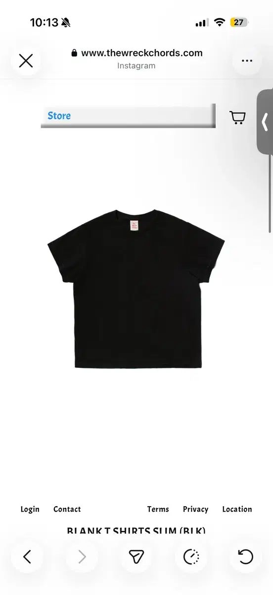 ラックオーズ ブランク Tシャツ スリム ブラック 2サイズ ブラックアウト DONUT REVENGE