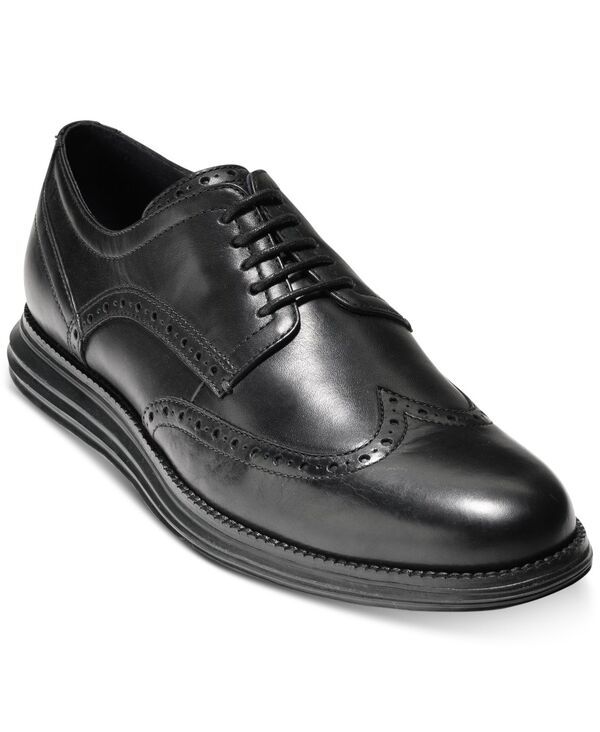 コールハーン メンズ シューズ オックスフォード Cole Haan Mens Original Grand Wing Oxfords Black Black ブラック