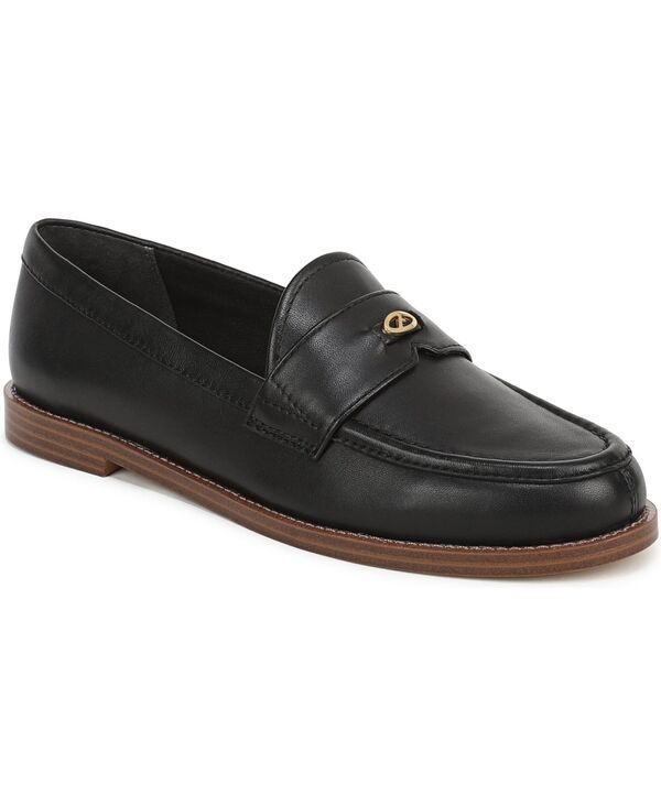 フランコサルト レディース シューズ パンプス ローファー Franco Sarto Womenstellan Pointed Toe Loafers Black Leather ブラック