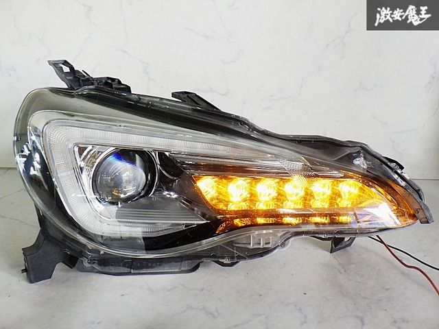 点灯OK】スバル 純正 ZC6 BRZ 後期 LED ヘッドライト ヘッドランプ 右