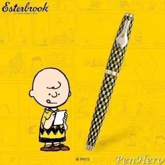 エスターブルック SNOOPY チャーリー 万年筆 F 出品