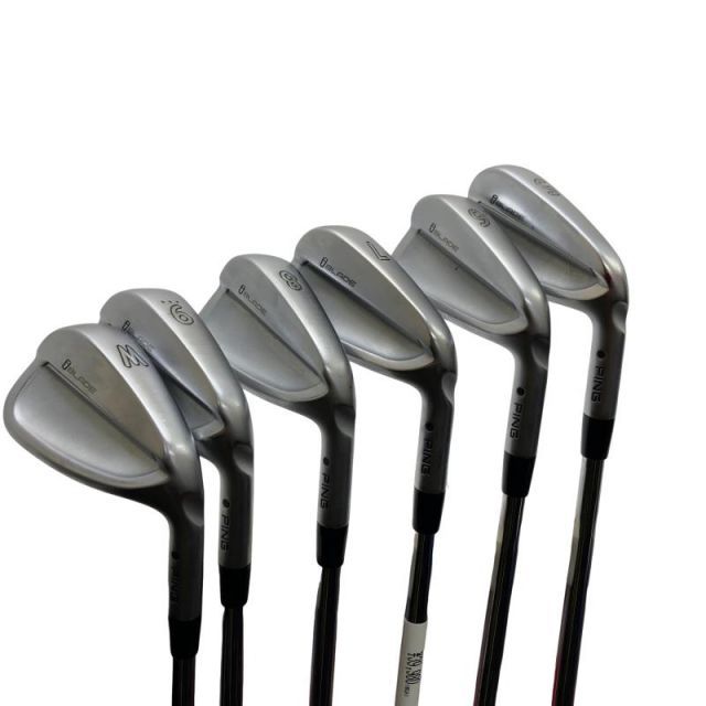 【中古】 ピン i BLADE 6S アイアンセット IR 純正特注シャフト (フレックスS) メンズ 男性用 右利き 右用 Cランク ゴルフクラブ