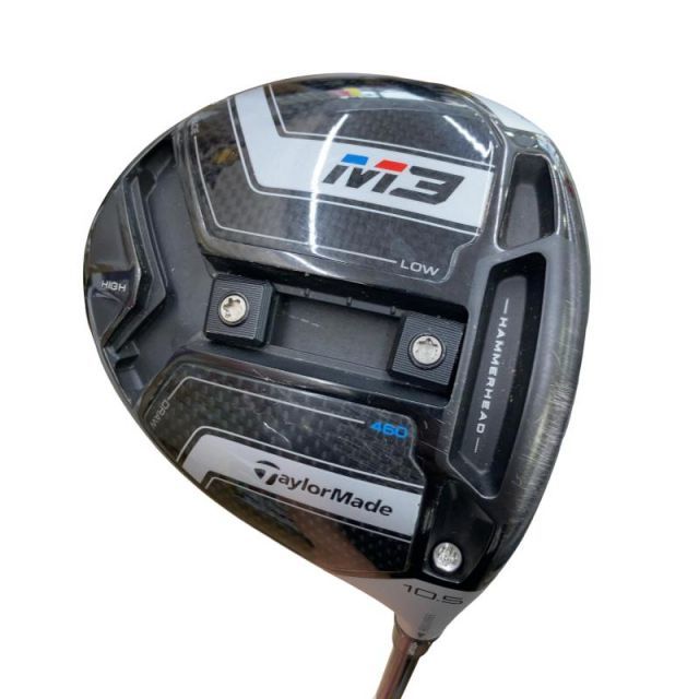 【中古】 テーラーメイド M3 460 10.5° ドライバー DR リシャフト (フレックスその他) メンズ 男性用 右利き 右用 Cランク ゴルフクラブ