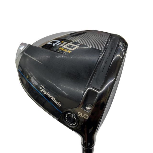 【中古】 テーラーメイド Qi10 MAX 9° ドライバー DR Diamana BLUE TM50(Qi10 DR) (フレックスS) メンズ 男性用 右利き 右用 Cランク ゴルフクラブ