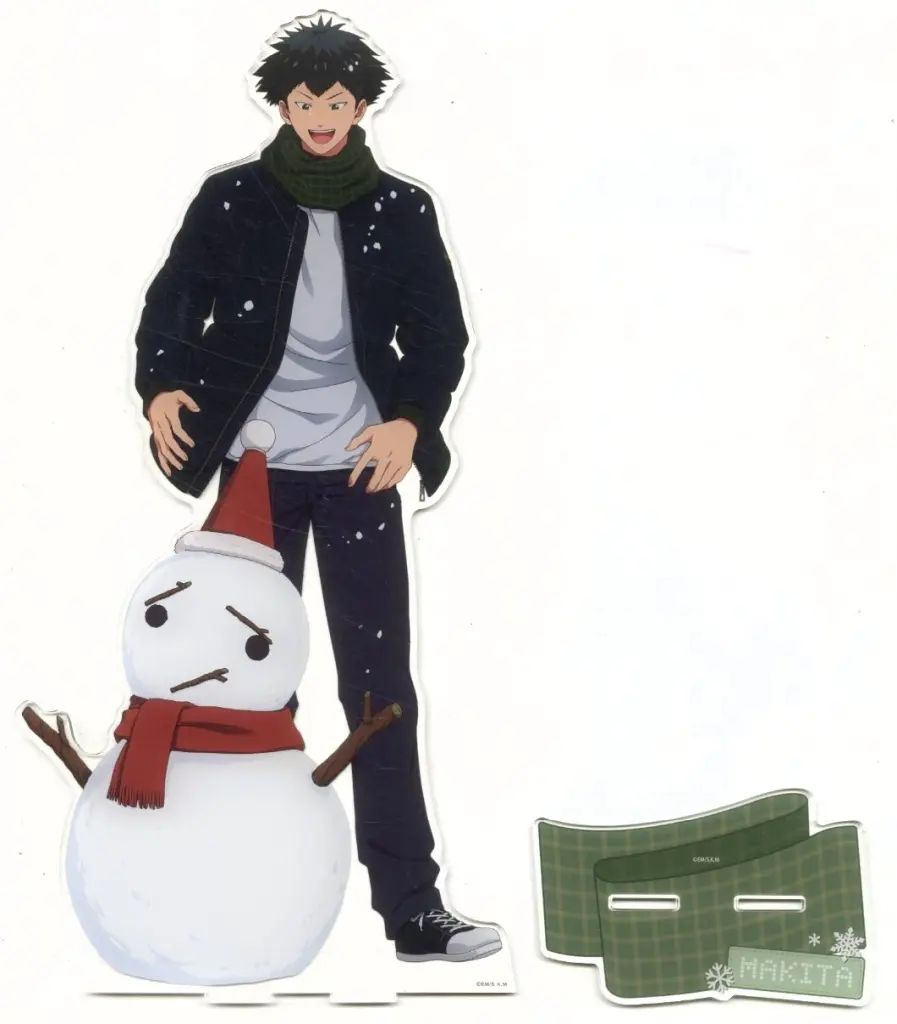 【中古】アクリルスタンド・アクリルパネル 巻田広伸 BIGアクリルスタンド 雪遊びver. 「忘却バッテリー」 ジャンプフェスタ2026受注生産限定