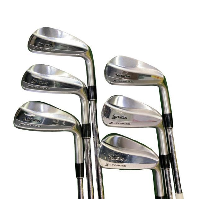 【中古】 ダンロップ SRIXON Z-FORGED 6S アイアンセット IR NS PRO MODUS3 TOUR120 (フレックスS) メンズ 男性用 右利き 右用 Cランク ゴルフクラブ