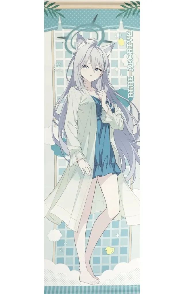【中古】タペストリー シロコ*テラー 特大タペストリー 「ブルーアーカイブ×SPAWORLD HOTEL＆RESORT」