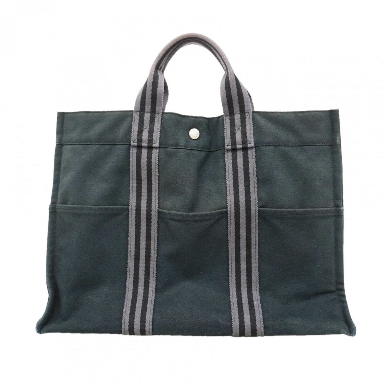 エルメス(Hermes) エルメス トートバッグ フールトゥMM キャンバス