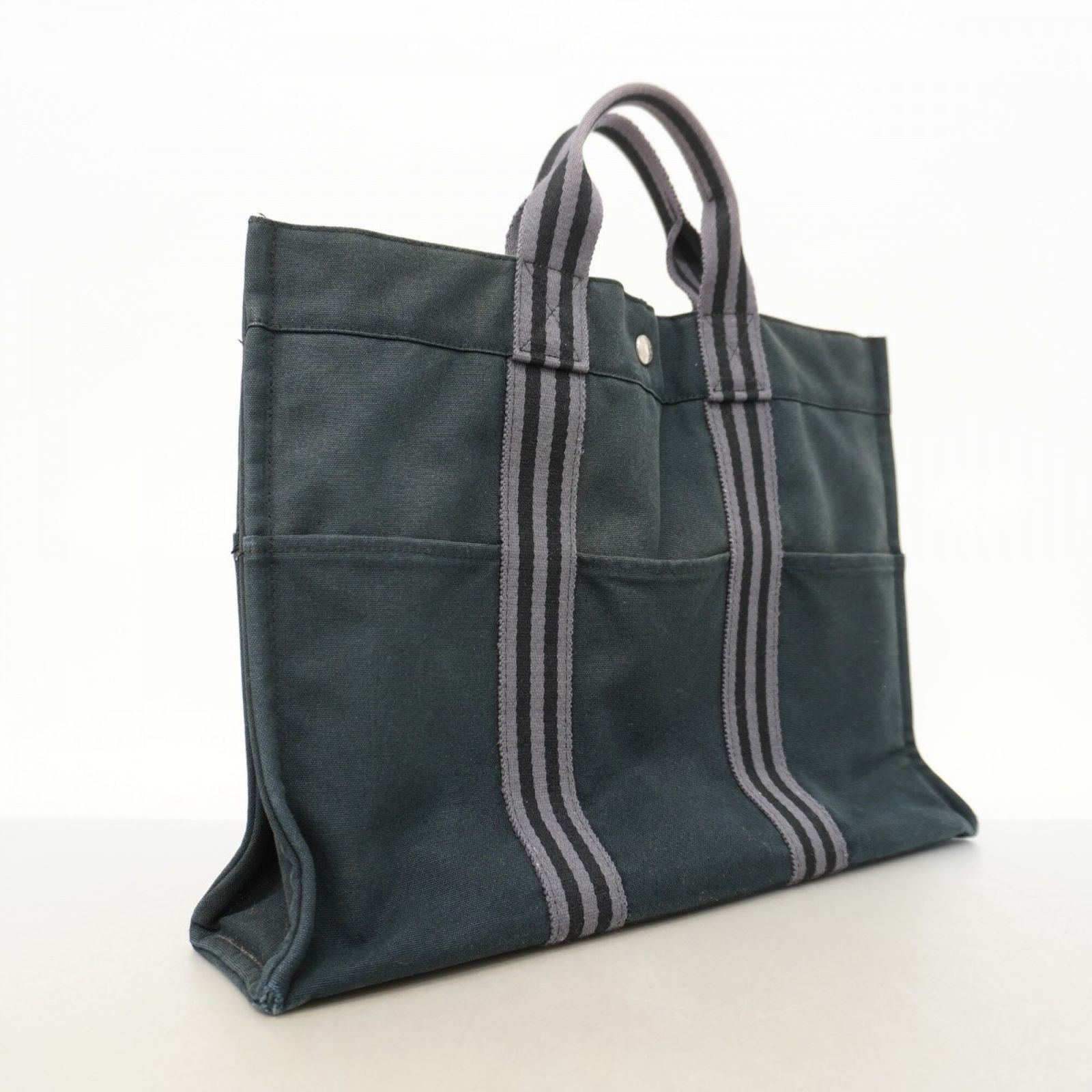 エルメス(Hermes) エルメス トートバッグ フールトゥMM キャンバス