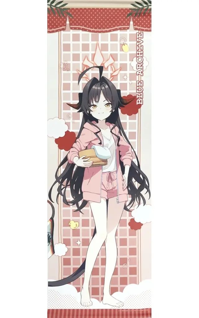 【中古】タペストリー 鬼怒川カスミ 特大タペストリー 「ブルーアーカイブ×SPAWORLD HOTEL＆RESORT」