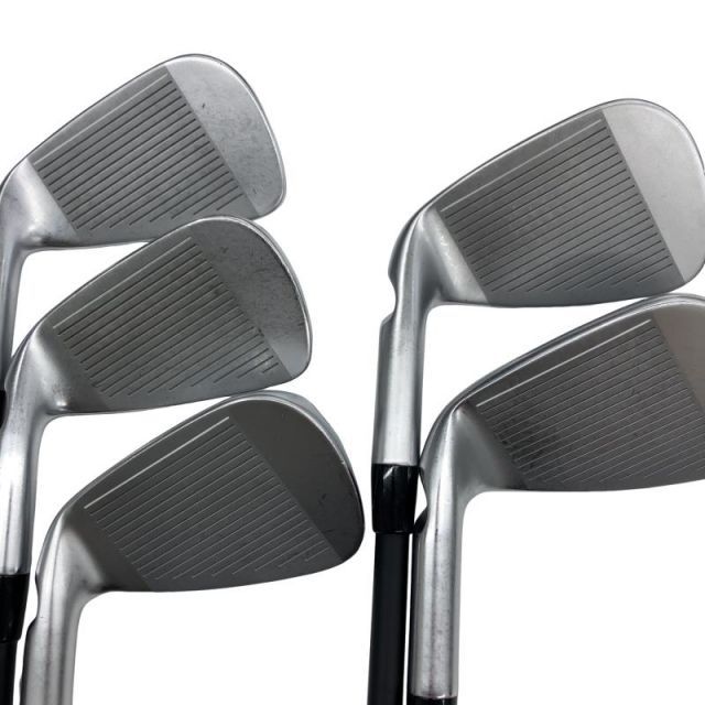 【中古】 ピン i525 5S アイアンセット IR 純正特注シャフト (フレックスS) メンズ 男性用 右利き 右用 Cランク ゴルフクラブ